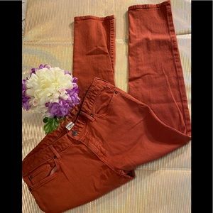 Eddie Bauer Burn Orange Jeans